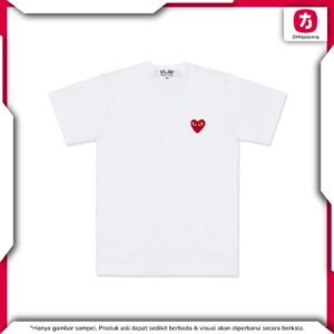 T-Shirt PLAY COMME des GARCONS Red Emblem Cotton Classic T-Shirt PLAY COMME des GARCONS Red Emblem Cotton Classic