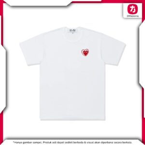 T-Shirt PLAY COMME des GARCONS Cotton Jersy Emblem X Metalstone T-Shirt PLAY COMME des GARCONS Cotton Jersy Emblem X Metalstone