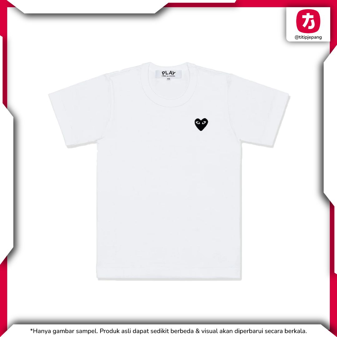 T-Shirt PLAY COMME des GARCONS With Black Emblem T-Shirt PLAY COMME des GARCONS With Black Emblem