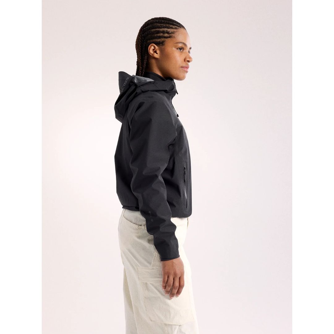 Jaket Outdoor Arc'teryx Coel Women's Jacket Black – Jaket Shell Waterproof Ori
