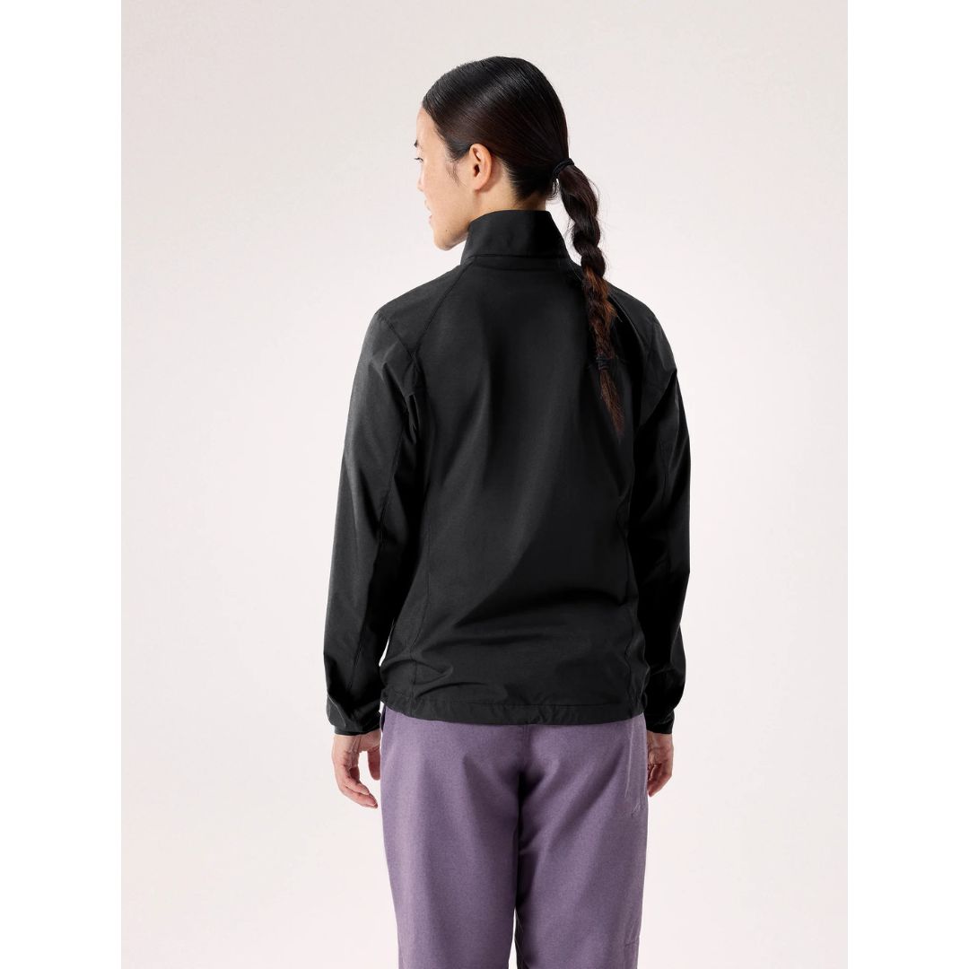 Jacket Windshell Arc'teryx Squamish Jacket Women's Black – Jaket Gunung Ori