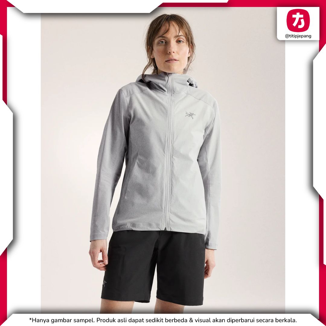 ARCTERYX Solano Hoodie Women - Atmos/Solitude (Jaket Arc'teryx)