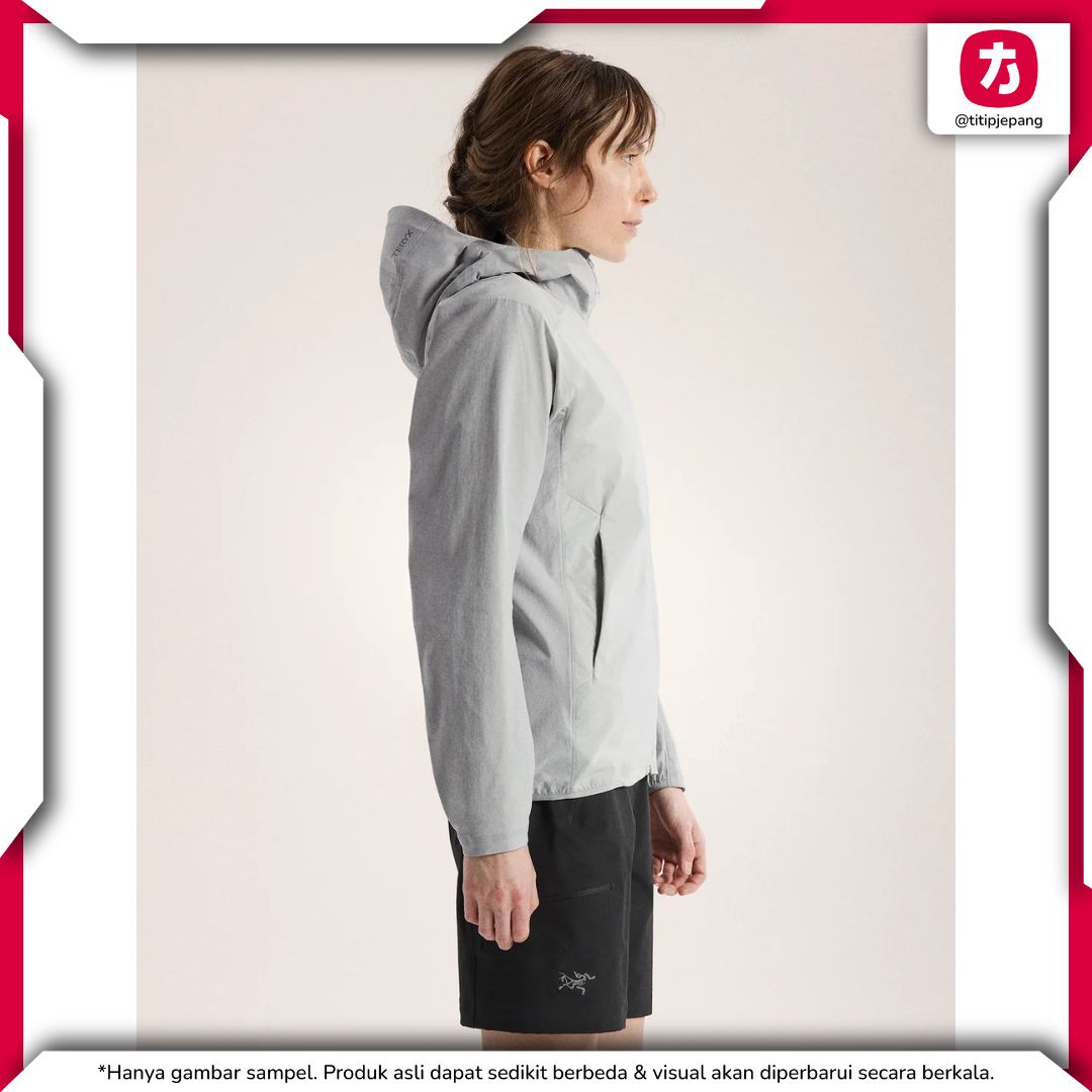 ARCTERYX Solano Hoodie Women - Atmos/Solitude (Jaket Arc'teryx)