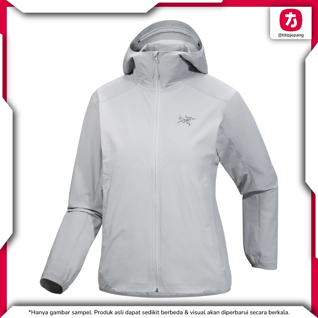 ARCTERYX Solano Hoodie Women - Atmos/Solitude (Jaket Arc'teryx)