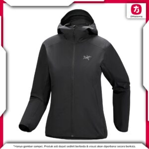 ARCTERYX Solano Hoodie Women - Black X000010608 (Jaket Arc'teryx) ARCTERYX Solano Hoodie Women - Black X000010608 (Jaket Arc'teryx)