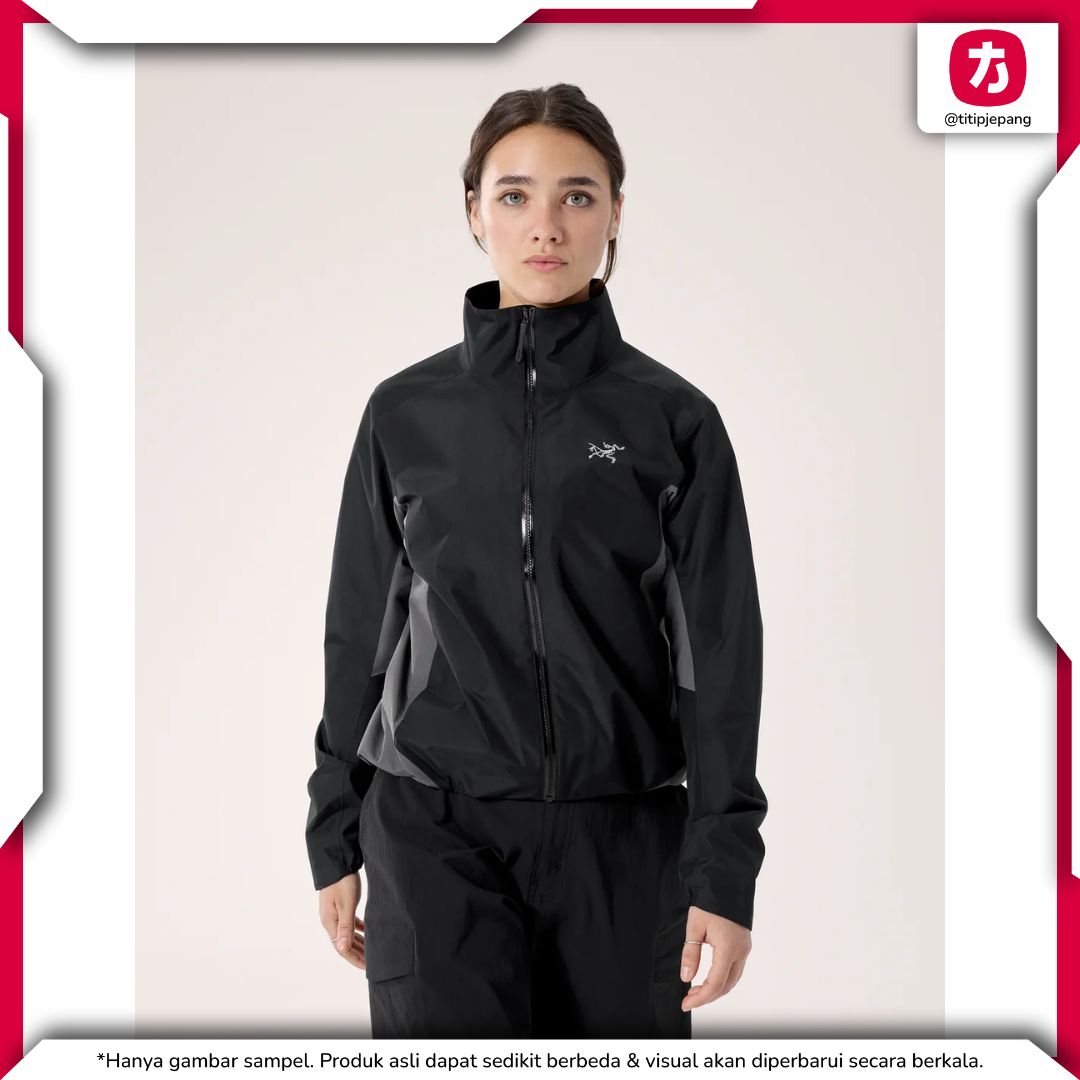  ARCTERYX Solano Jacket Women's - Black/Cloud Mallow (Jaket Arc'teryx) 
