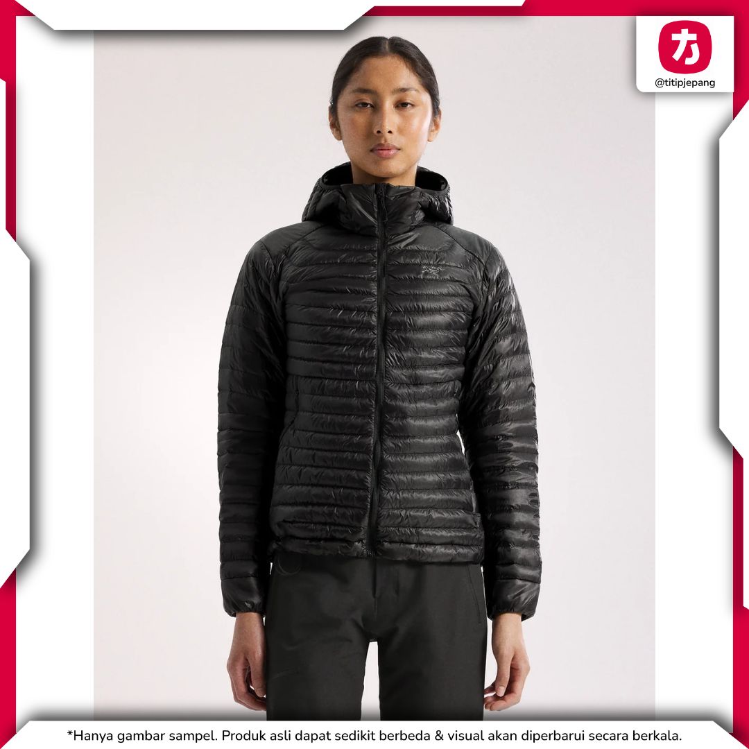  Arcteryx Cerium SL Hoodie Women Black (Jaket Arc'teryx) 
