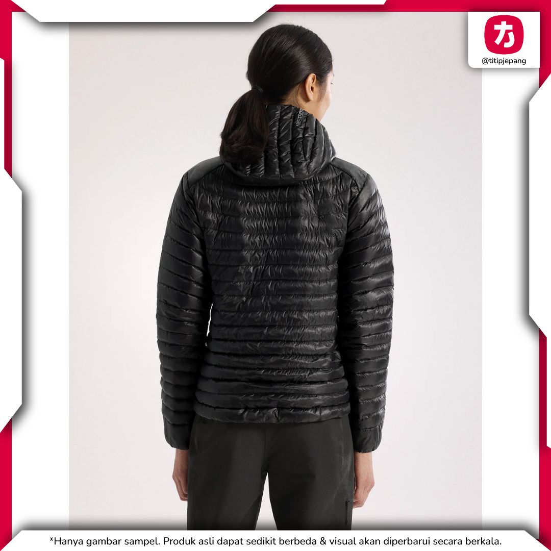 Arcteryx Cerium SL Hoodie Women Black (Jaket Arc'teryx) 