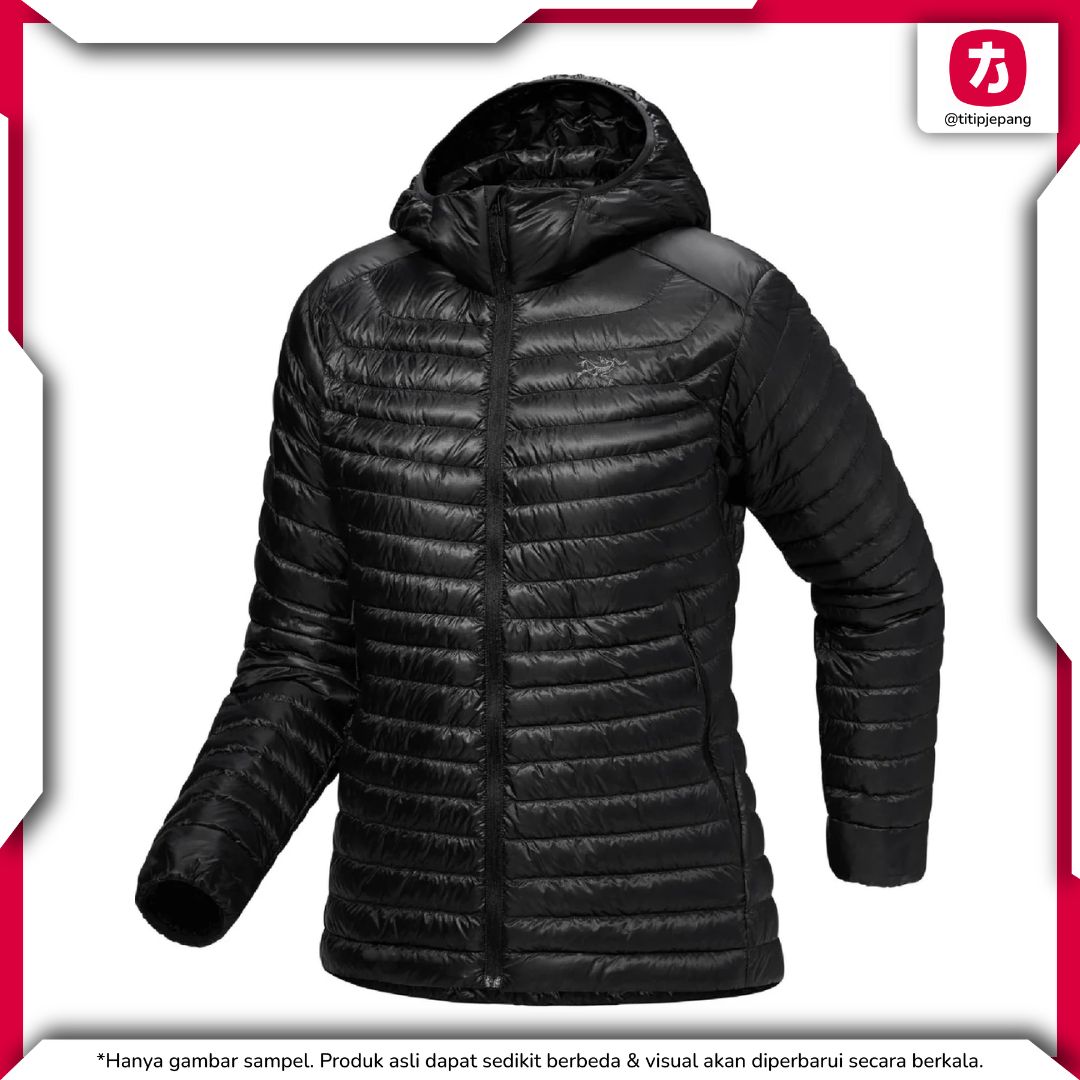  Arcteryx Cerium SL Hoodie Women Black (Jaket Arc'teryx) 