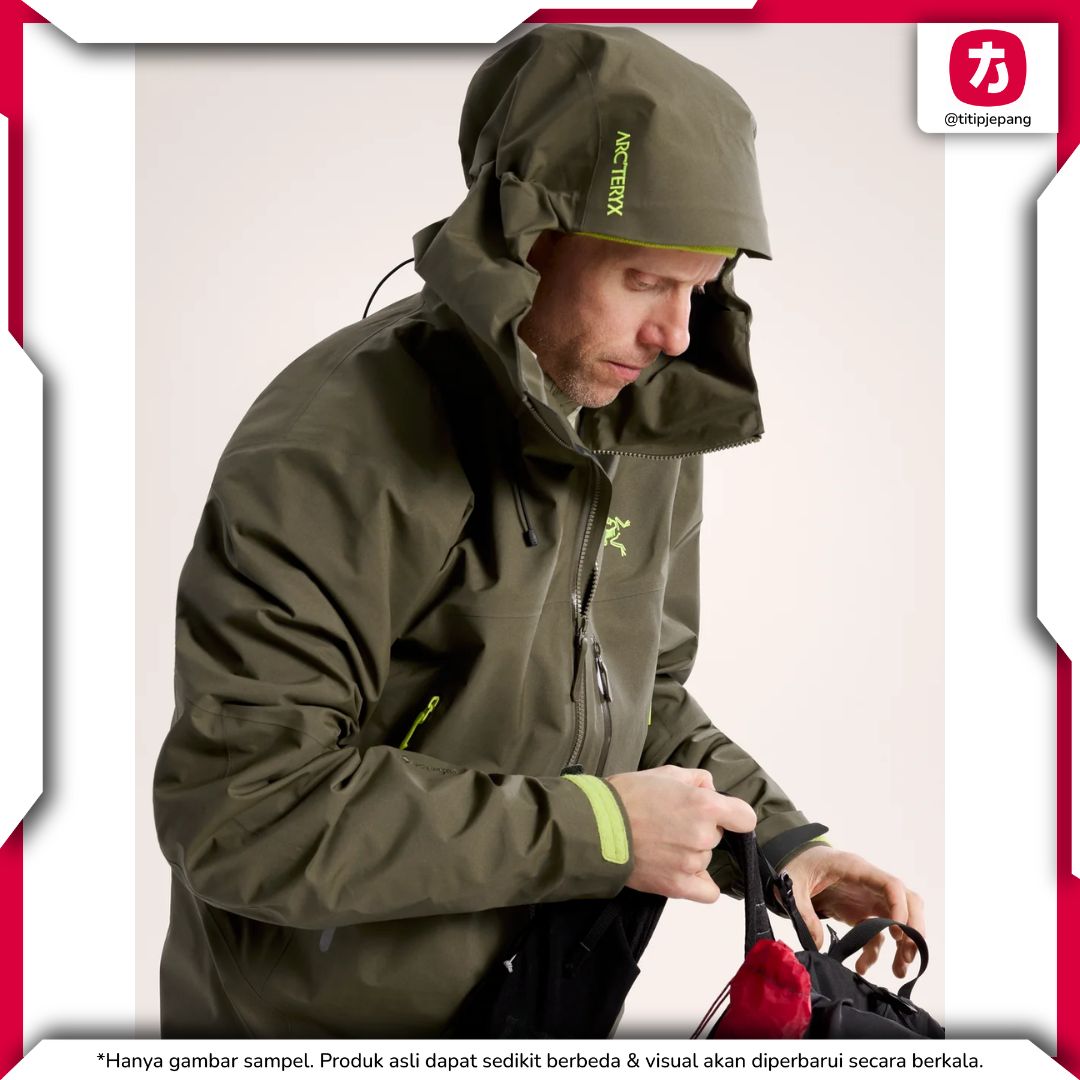 Arcteryx Beta SV Jacket for Men Tatsu/Mantis seasalt (Jaket Arc'teryx)