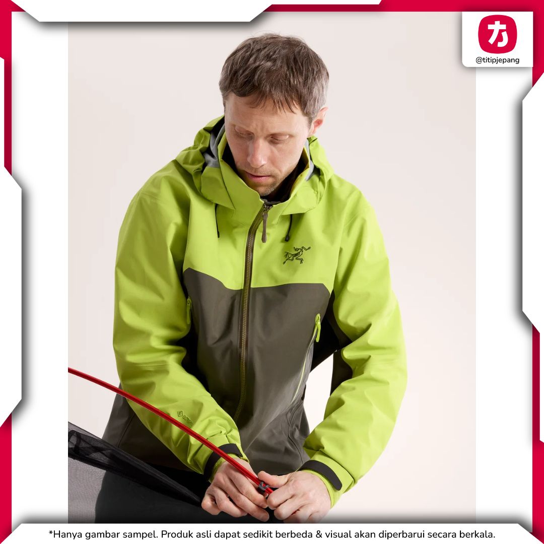 Arcteryx Beta AR Jacket for Men Mantis (Jaket Arc'teryx)
