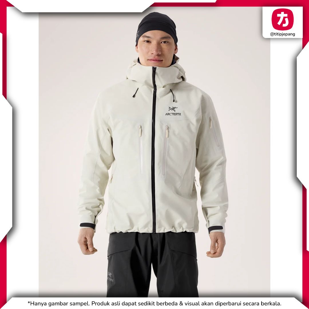 Arcteryx Alpha SV Jacket for Men Seasalt/black (Jaket Arc'teryx)