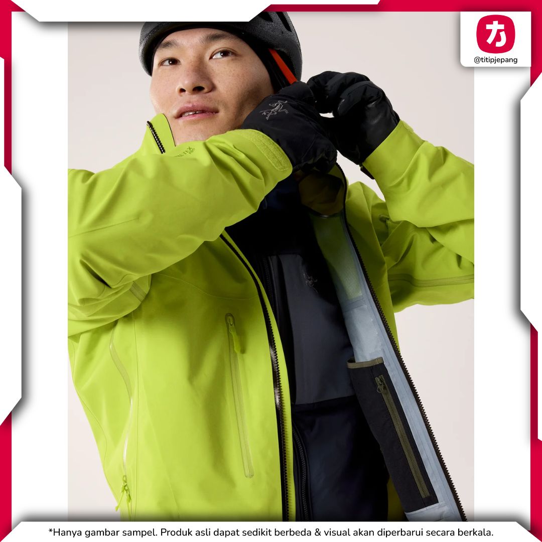  Arcteryx Alpha SV Jacket for Men Mantis/black (Jaket Arc'teryx) 