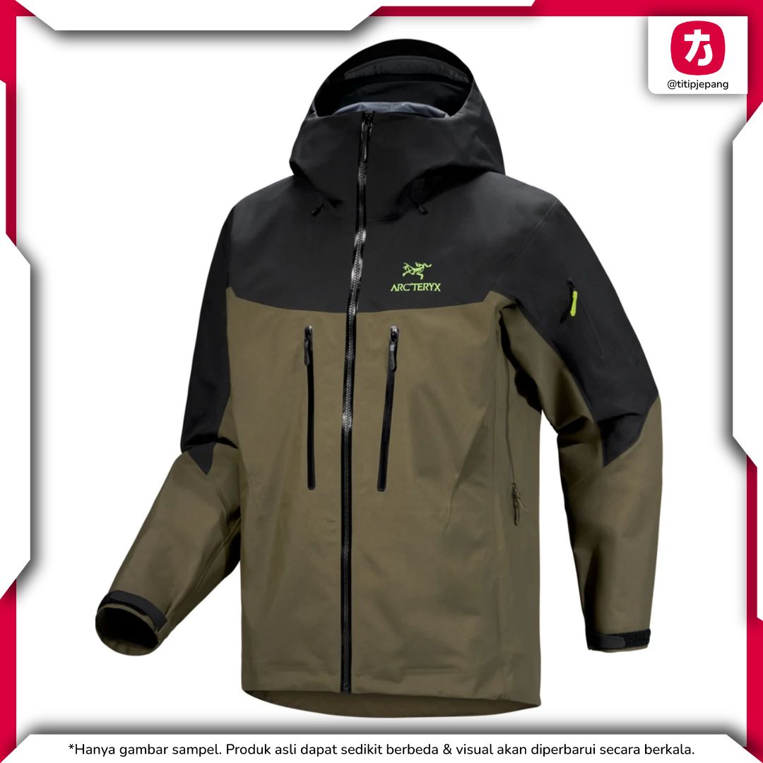 Arcteryx Alpha SV Jacket for Men Spotlight Seasalt/black (Jaket Arc'teryx)
