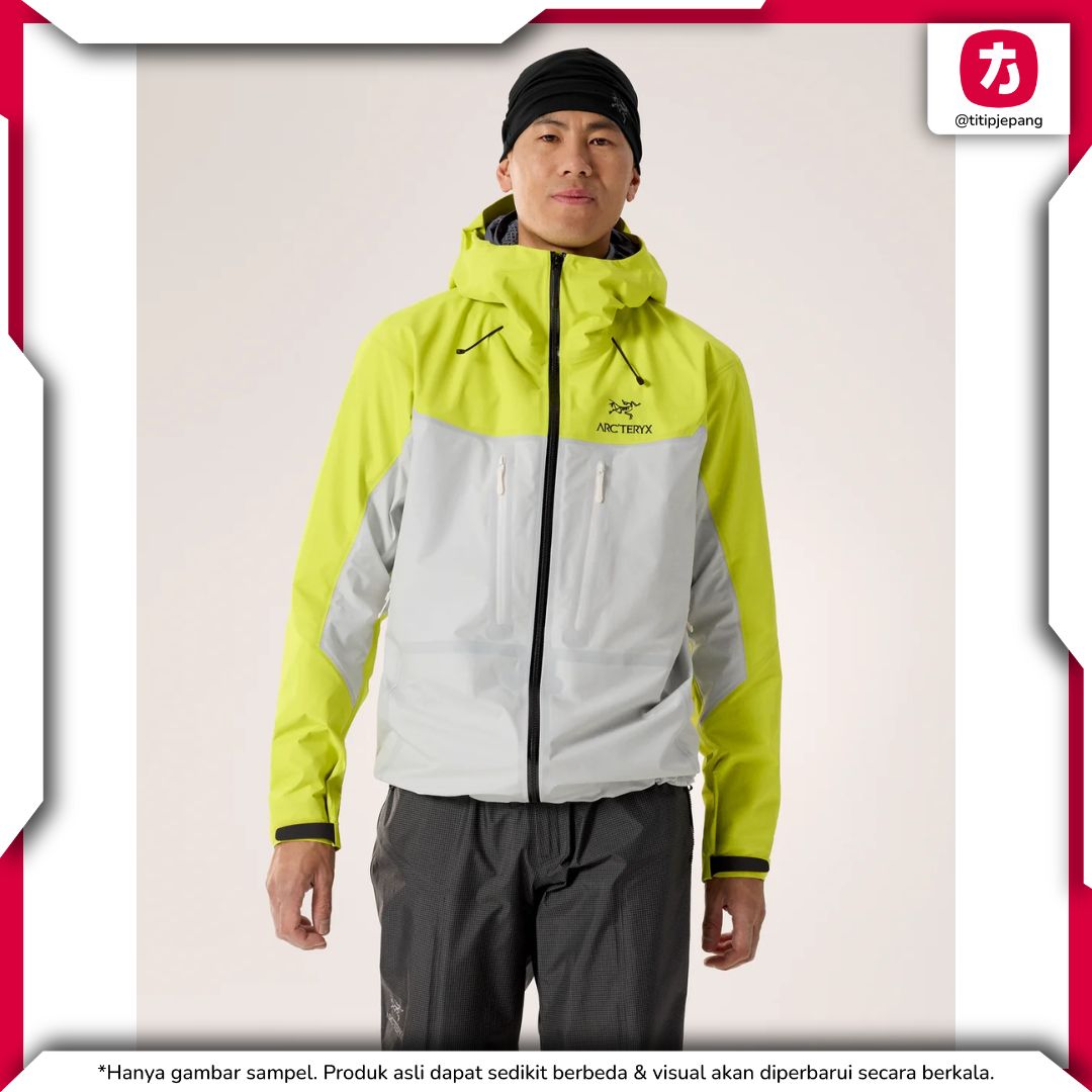  Arcteryx Alpha Jacket for Men Euphoria/arctic silk (Jaket Arc'teryx) 