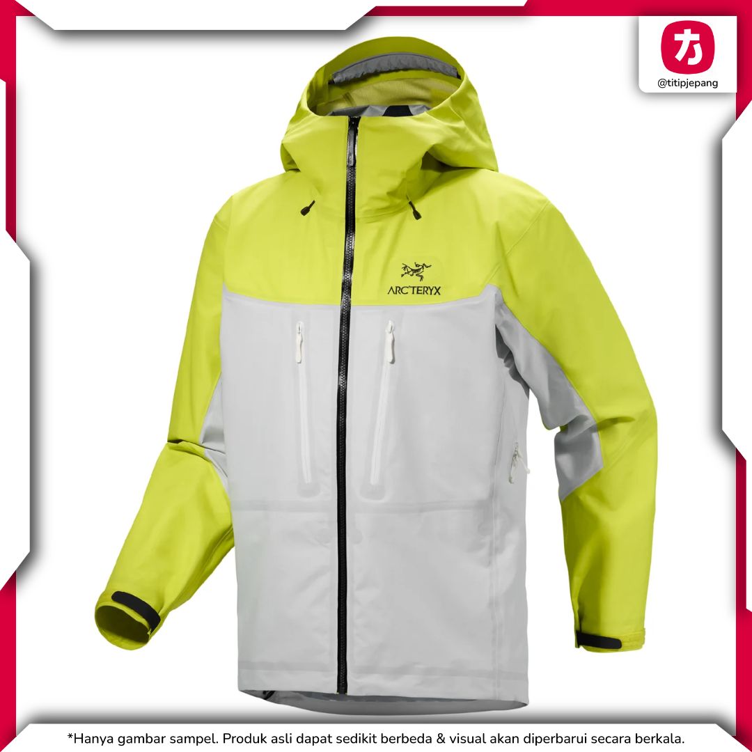  Arcteryx Alpha Jacket for Men Euphoria/arctic silk (Jaket Arc'teryx) 