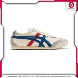 Sepatu Onitsuka Tiger Mexico 66 Deluxe White Deluxe Blue (Women)