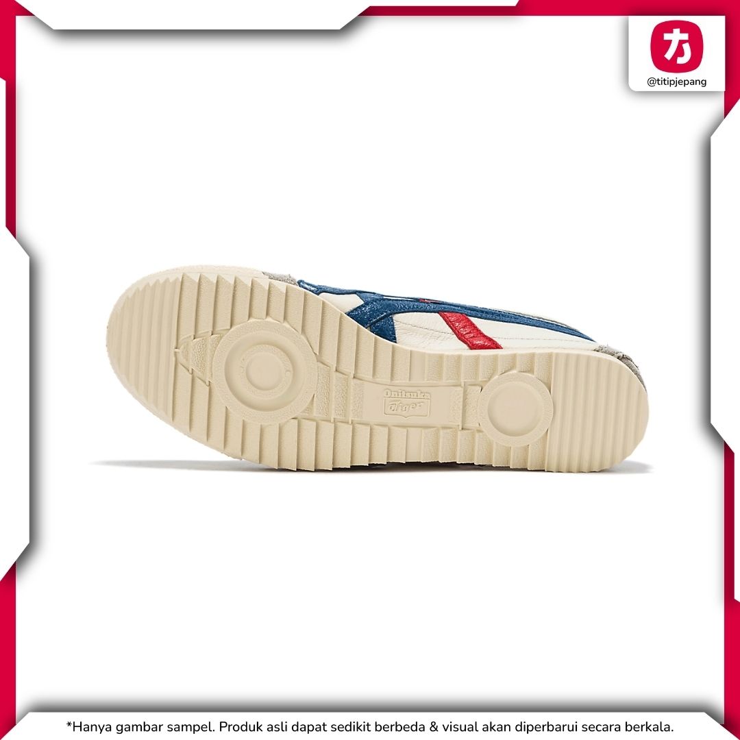  Sepatu Onitsuka Tiger Meksiko 66 Deluxe White Deluxe Blue 