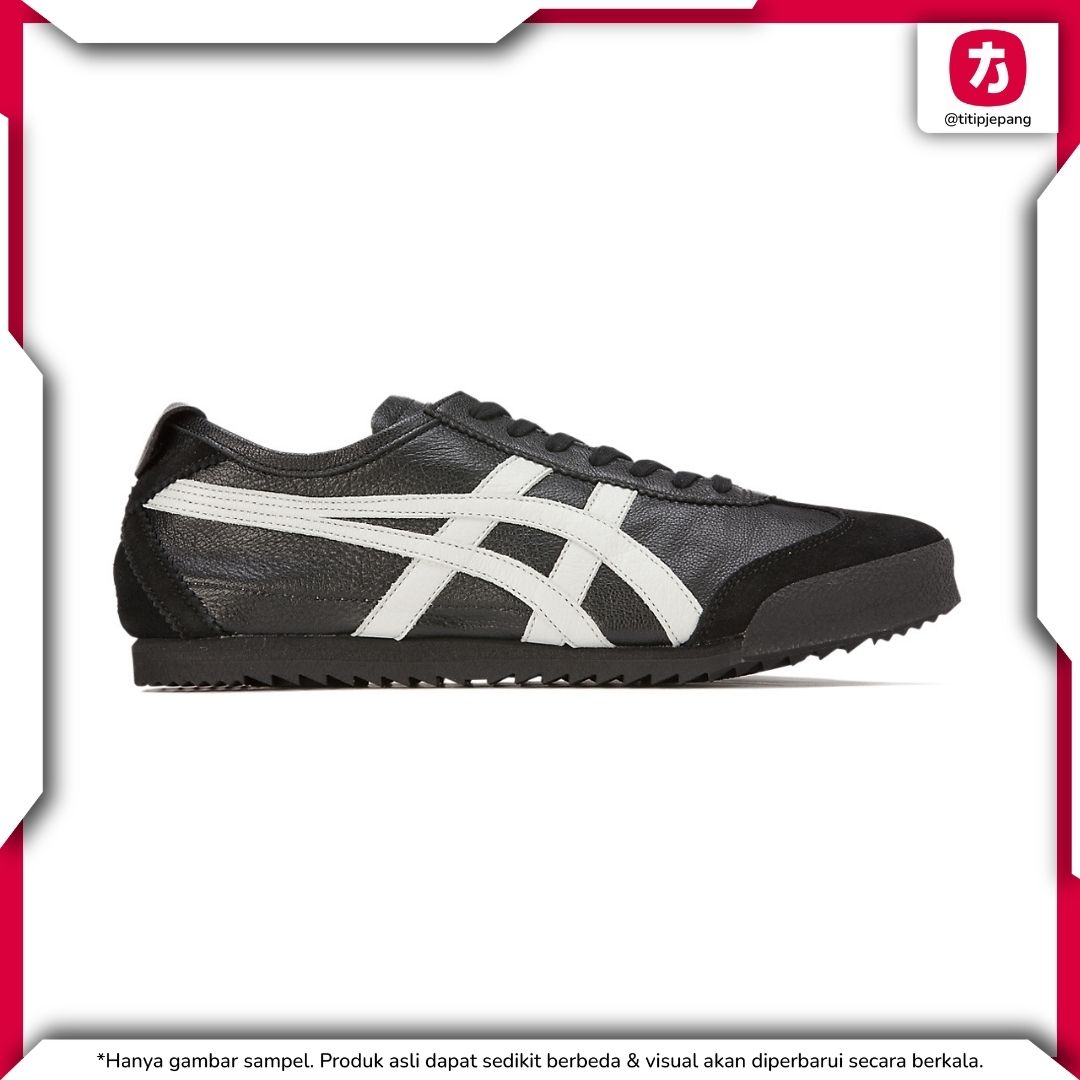 Sepatu Onitsuka Tiger Mexico 66 Deluxe Black White (Women) Sepatu Onitsuka Tiger Mexico 66 Deluxe Black White (Women)