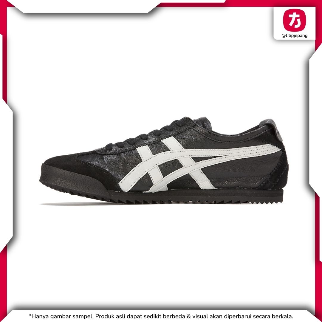Sepatu Onitsuka Tiger Mexico 66 Deluxe Black White (Women) Sepatu Onitsuka Tiger Mexico 66 Deluxe Black White (Women)