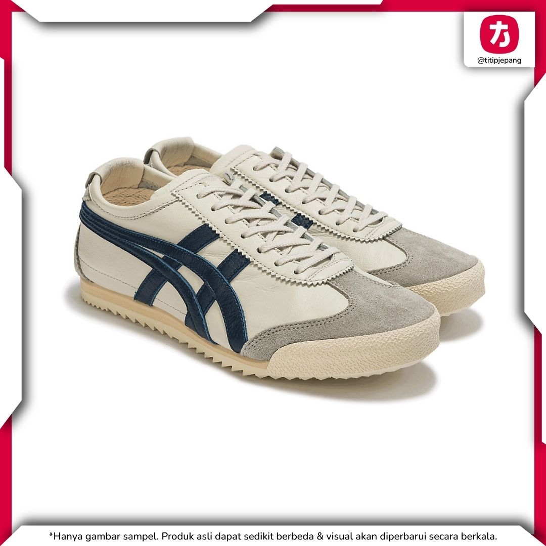 Sepatu Onitsuka Tiger Mexico 66 Deluxe Birch Indigo Blue