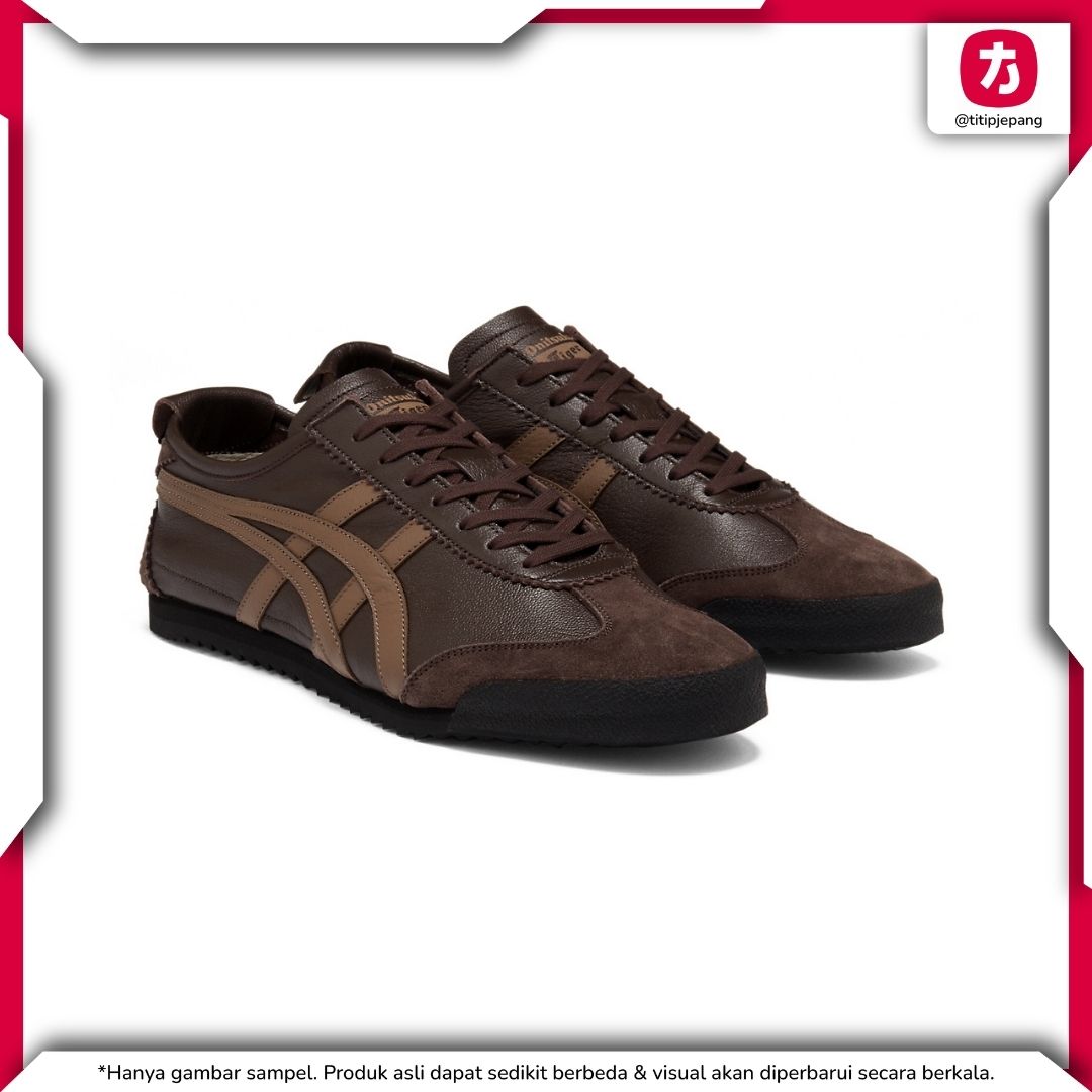 Sepatu Onitsuka Tiger Mexico 66 Deluxe Coffee Brown (Men) Sepatu Onitsuka Tiger Mexico 66 Deluxe Coffee Brown (Men)
