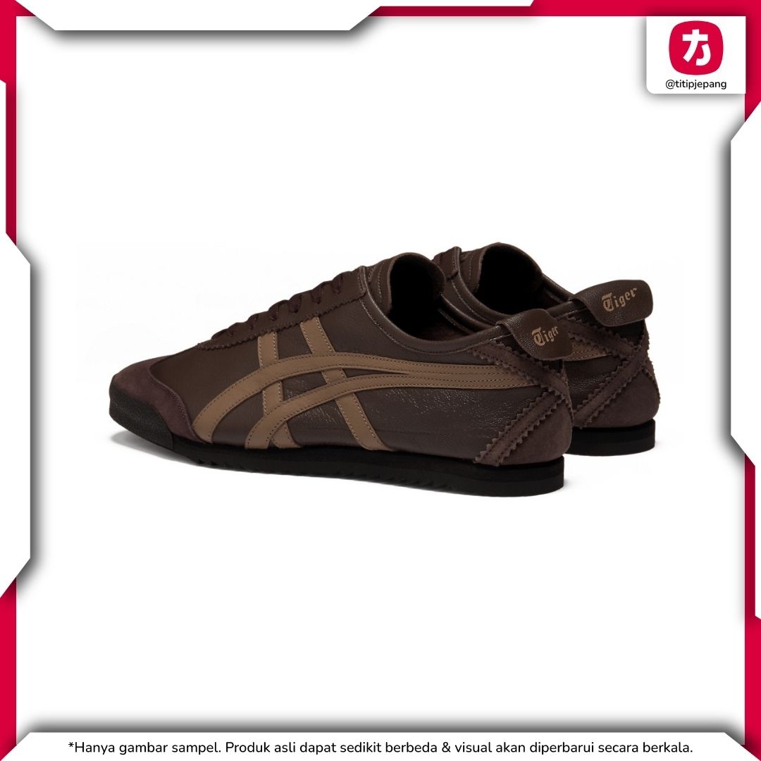 Sepatu Onitsuka Tiger Mexico 66 Deluxe Coffee Brown (Men) Sepatu Onitsuka Tiger Mexico 66 Deluxe Coffee Brown (Men)