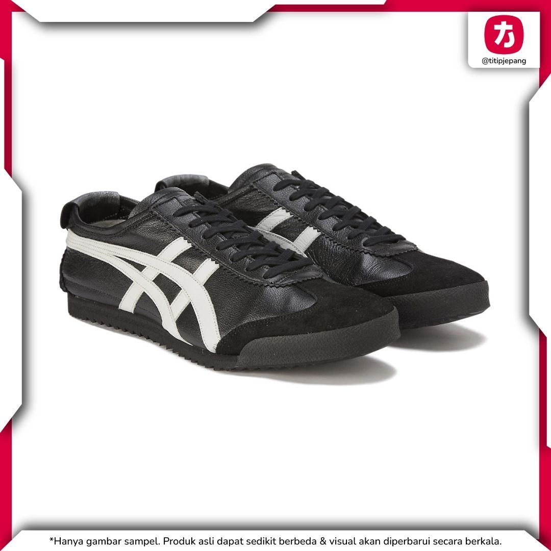 Sepatu Onitsuka Tiger Mexico 66 Deluxe Black White