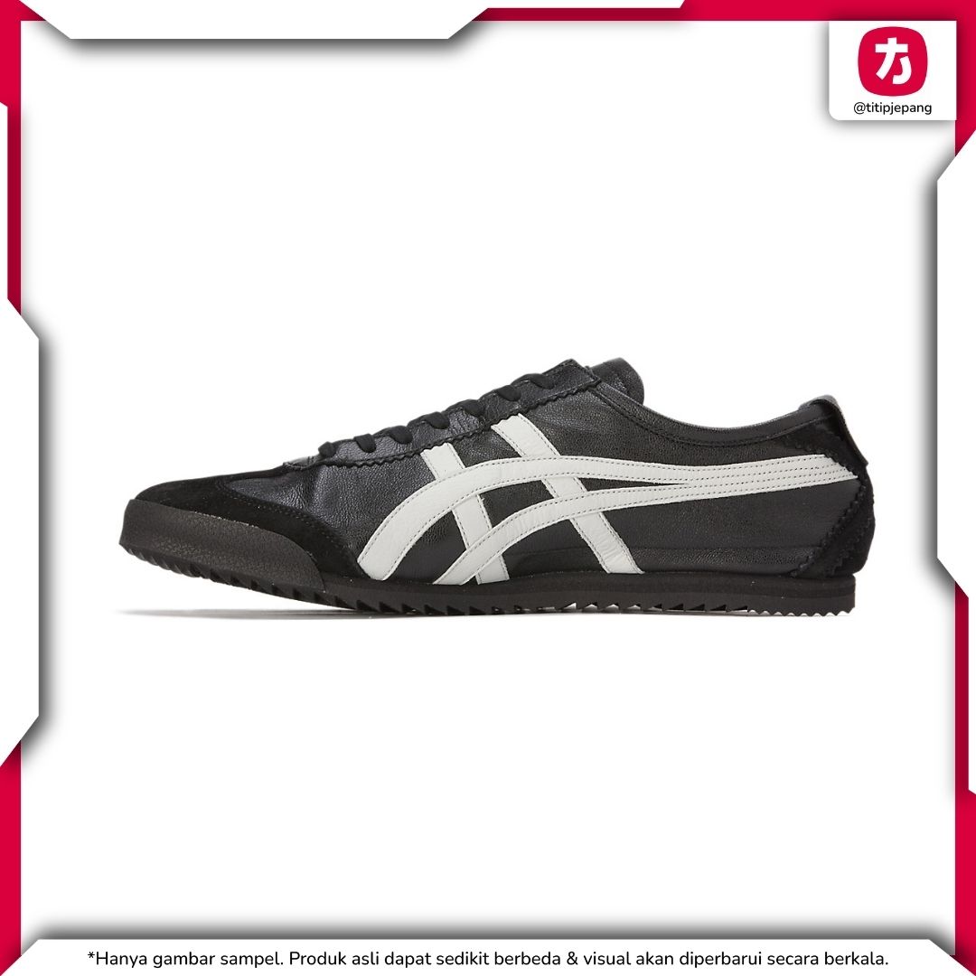 Sepatu Onitsuka Tiger Mexico 66 Deluxe Black White (Men) Sepatu Onitsuka Tiger Mexico 66 Deluxe Black White (Men)