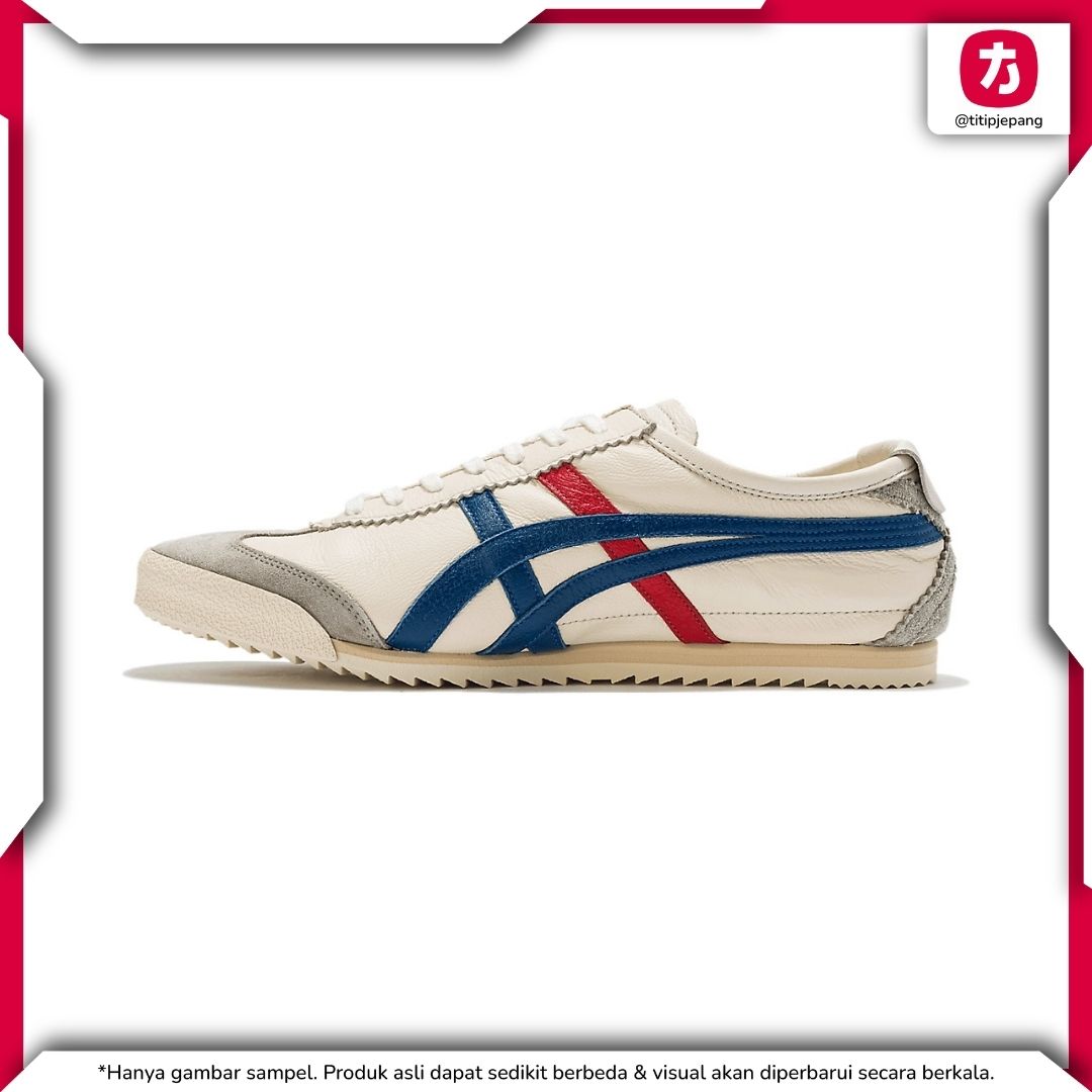 Sepatu Onitsuka Tiger Mexico 66 White Deluxe Blue (Men) Sepatu Onitsuka Tiger Mexico 66 White Deluxe Blue (Men)