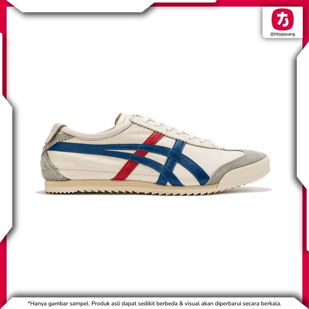 Sepatu Onitsuka Tiger Mexico 66 White Deluxe Blue
