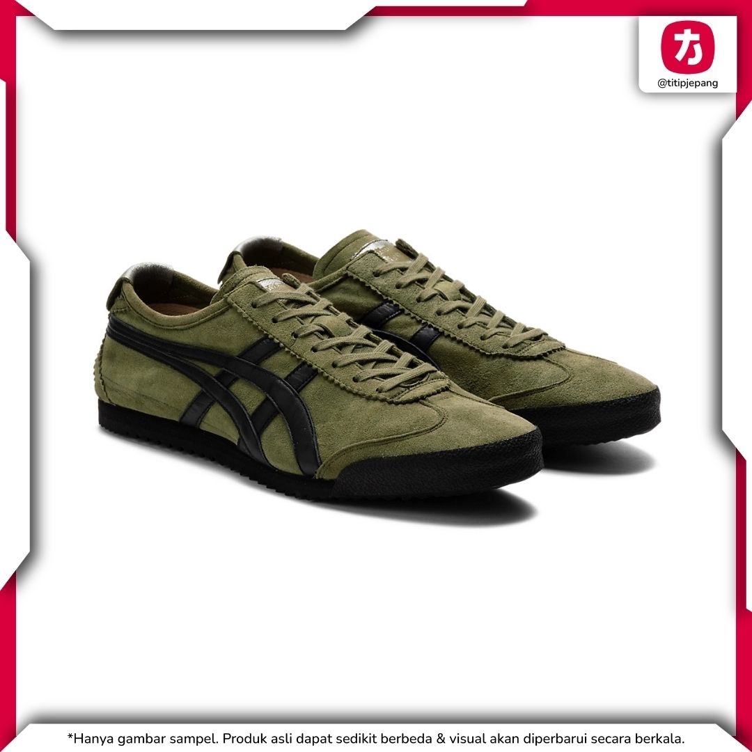 Sepatu Onitsuka Tiger Mexico 66 Deluxe Bronze Green Black (Men) Sepatu Onitsuka Tiger Mexico 66 Deluxe Bronze Green Black (Men)