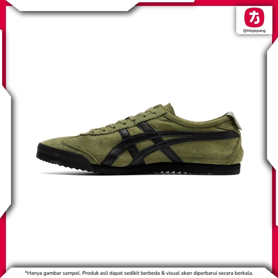 Sepatu Onitsuka Tiger Mexico 66 Deluxe Bronze Green Black