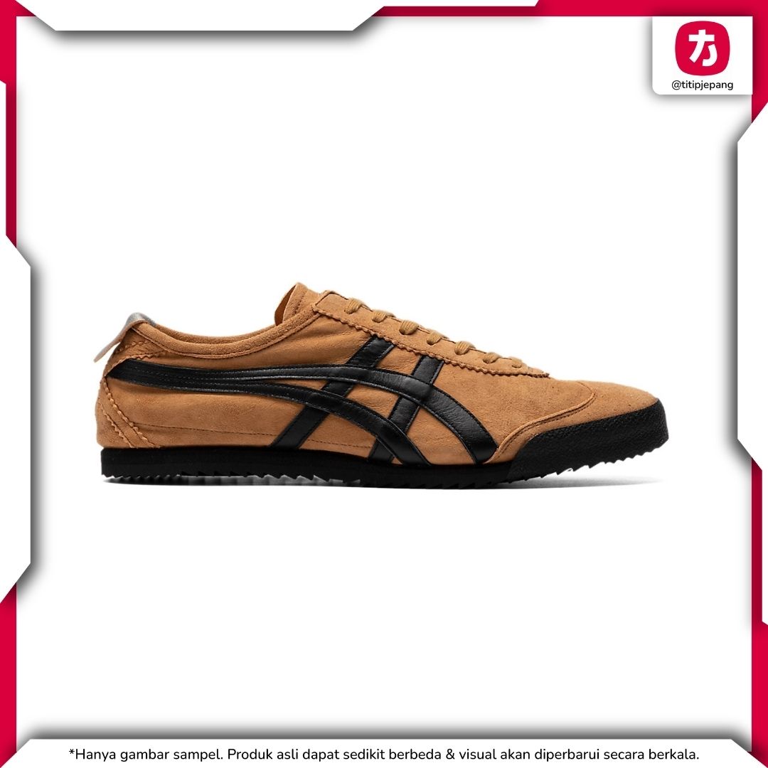 Sepatu Onitsuka Tiger Mexico 66 Deluxe Wood Thrush Black (Men) Sepatu Onitsuka Tiger Mexico 66 Deluxe Wood Thrush Black (Men)
