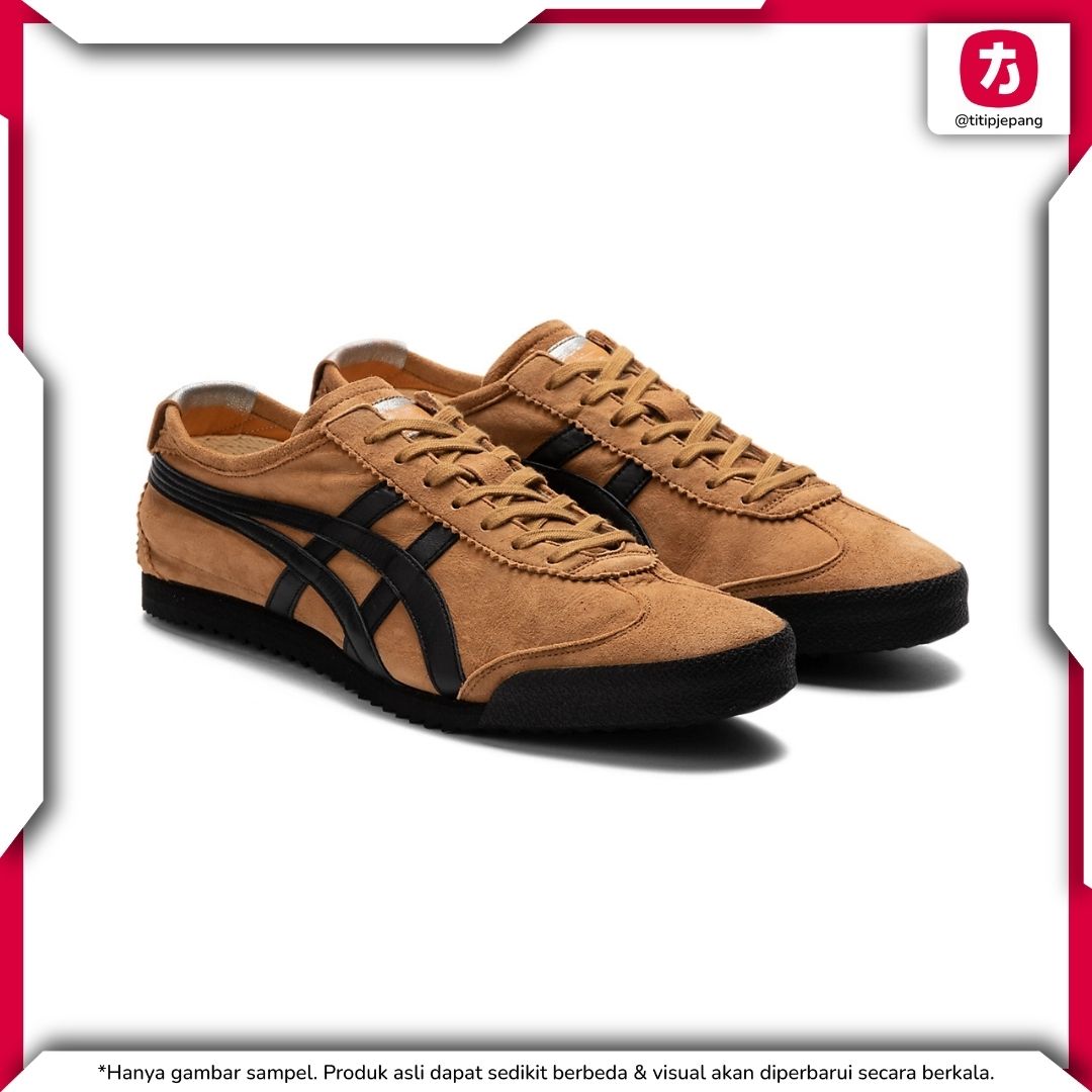 Sepatu Onitsuka Tiger Mexico 66 Deluxe Wood Thrush Black (Men) Sepatu Onitsuka Tiger Mexico 66 Deluxe Wood Thrush Black (Men)