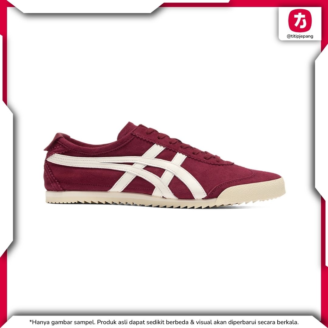 Sepatu Onitsuka Tiger Mexico 66 Deluxe Burgundy Cream