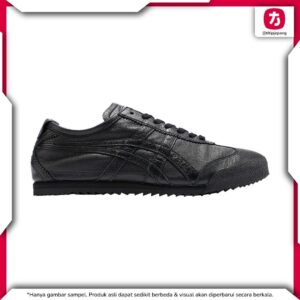 Sepatu Onitsuka Tiger Mexico 66 Deluxe Black Black (Woman) Sepatu Onitsuka Tiger Mexico 66 Deluxe Black Black (Woman)