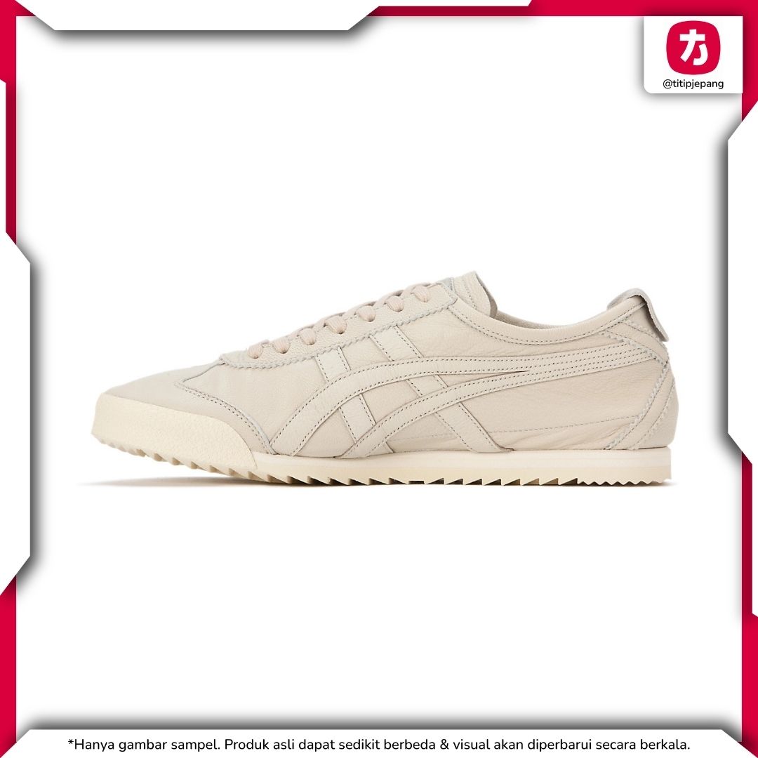 Sepatu Onitsuka Tiger Mexico 66 Deluxe Cream Cream (Woman) Sepatu Onitsuka Tiger Mexico 66 Deluxe Cream Cream (Woman)