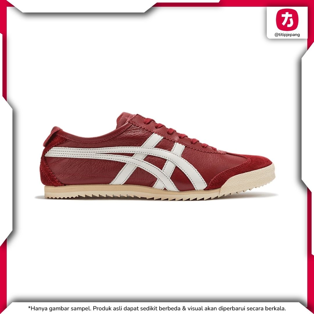 Sepatu Onitsuka Tiger Mexico 66 Deluxe Burgundy White (Men) Sepatu Onitsuka Tiger Mexico 66 Deluxe Burgundy White (Men)