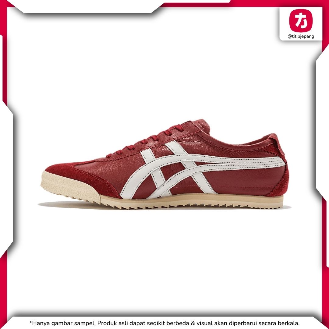 Sepatu Onitsuka Tiger Mexico 66 Deluxe Burgundy White (Men) Sepatu Onitsuka Tiger Mexico 66 Deluxe Burgundy White (Men)