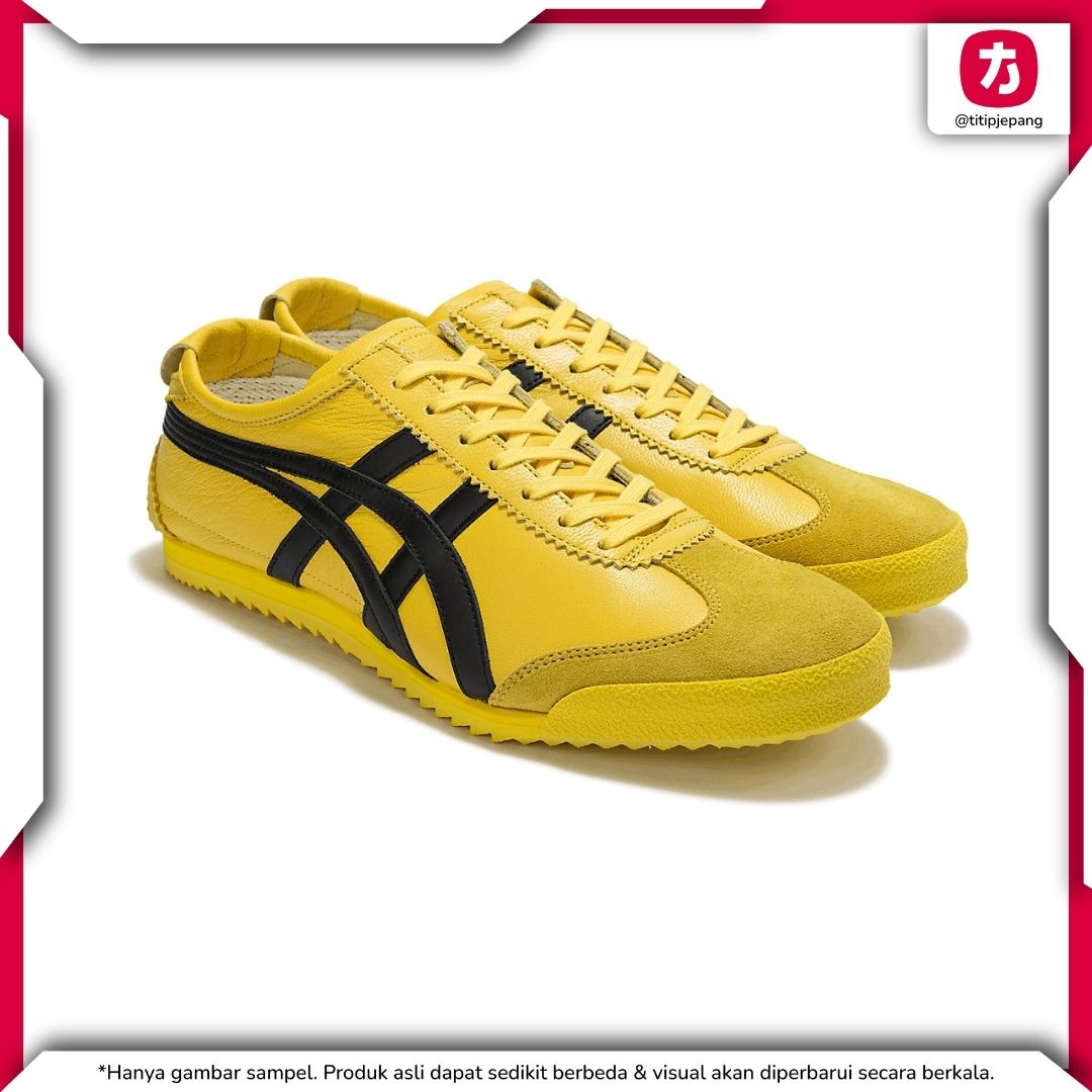  Sepatu Onitsuka Tiger Mexico 66 Deluxe Tai-Chi Yellow Black (Men) 