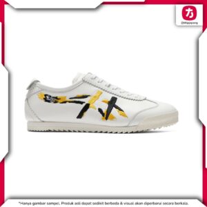 Sepatu Onitsuka Tiger Mexico 66 Deluxe White Vibrant Yellow (Woman) Sepatu Onitsuka Tiger Mexico 66 Deluxe White Vibrant Yellow (Woman)