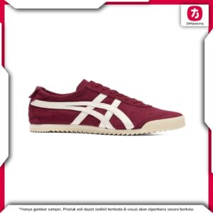 Sepatu Onitsuka Tiger Mexico 66 Deluxe Burgundy Crean (Men) Sepatu Onitsuka Tiger Mexico 66 Deluxe Burgundy Crean (Men)