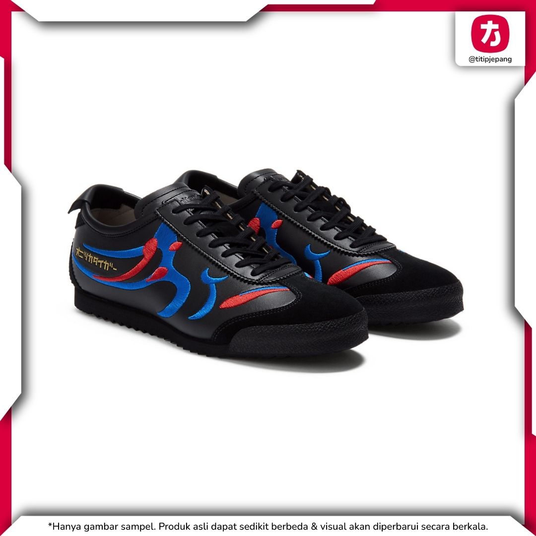 Sepatu Onitsuka Tiger Mexico 66 Deluxe Black Directoire BLue (Woman) Sepatu Onitsuka Tiger Mexico 66 Deluxe Black Directoire BLue (Woman)