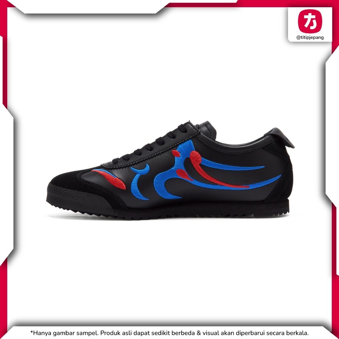 Sepatu Onitsuka Tiger Mexico 66 Deluxe Black Directoire BLue (Woman) Sepatu Onitsuka Tiger Mexico 66 Deluxe Black Directoire BLue (Woman)