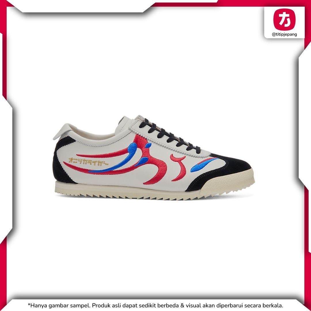 Sepatu Onitsuka Tiger Mexico 66 Deluxe White Fiery Red (Woman) Sepatu Onitsuka Tiger Mexico 66 Deluxe White Fiery Red (Woman)