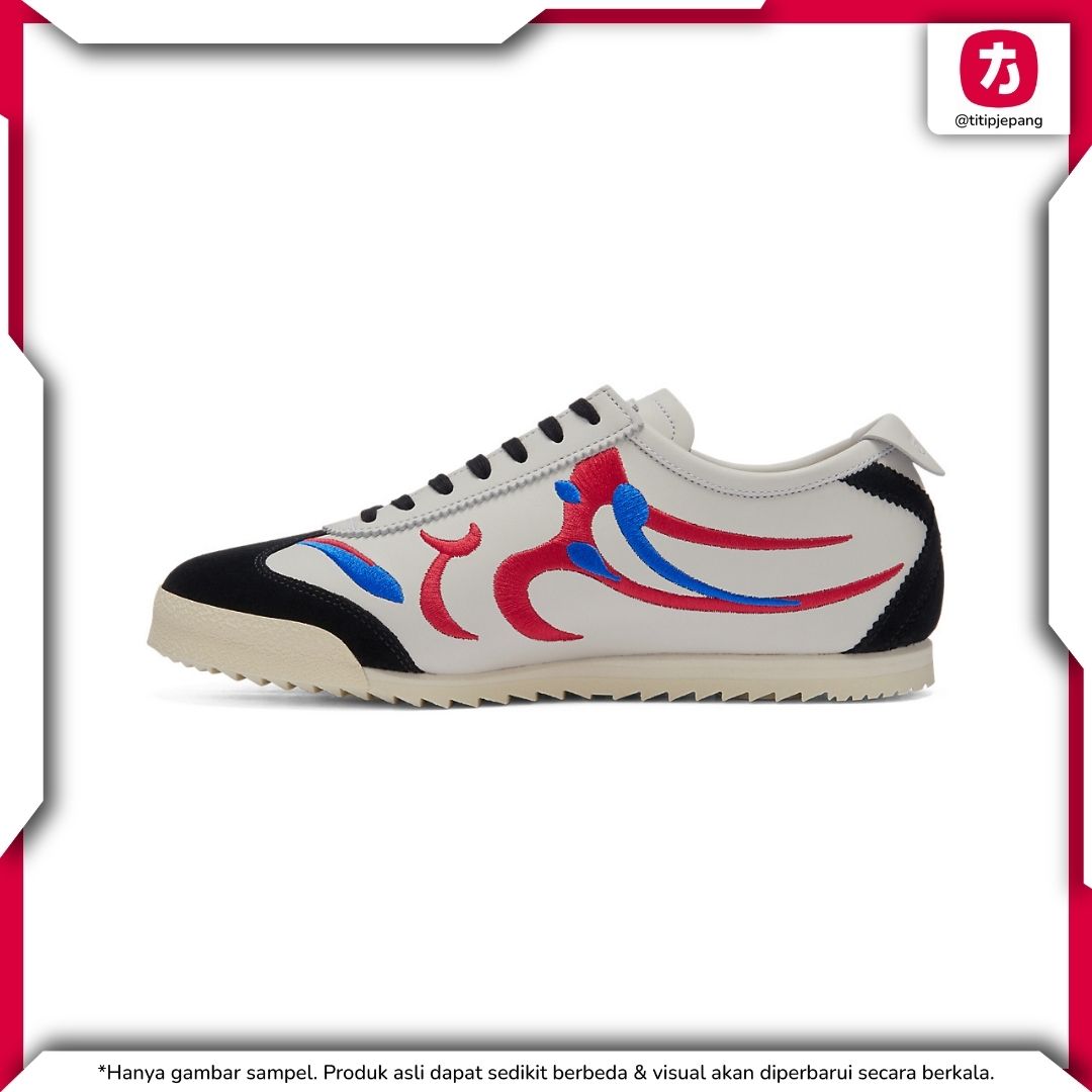 Sepatu Onitsuka Tiger Mexico 66 Deluxe White Fiery Red (Woman) Sepatu Onitsuka Tiger Mexico 66 Deluxe White Fiery Red (Woman)