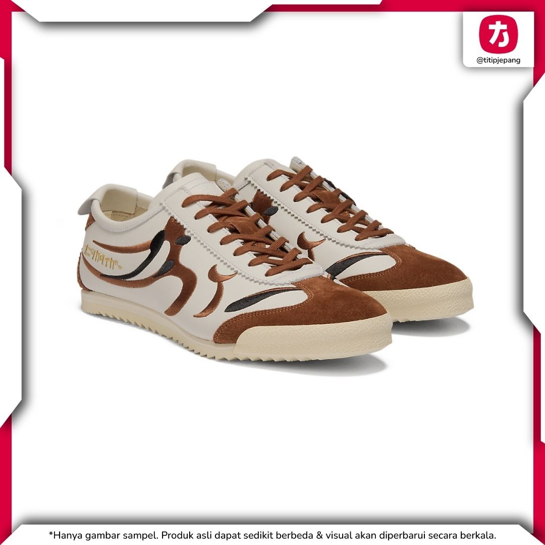 Sepatu Onitsuka Tiger Mexico 66 Deluxe White Brown (Men)