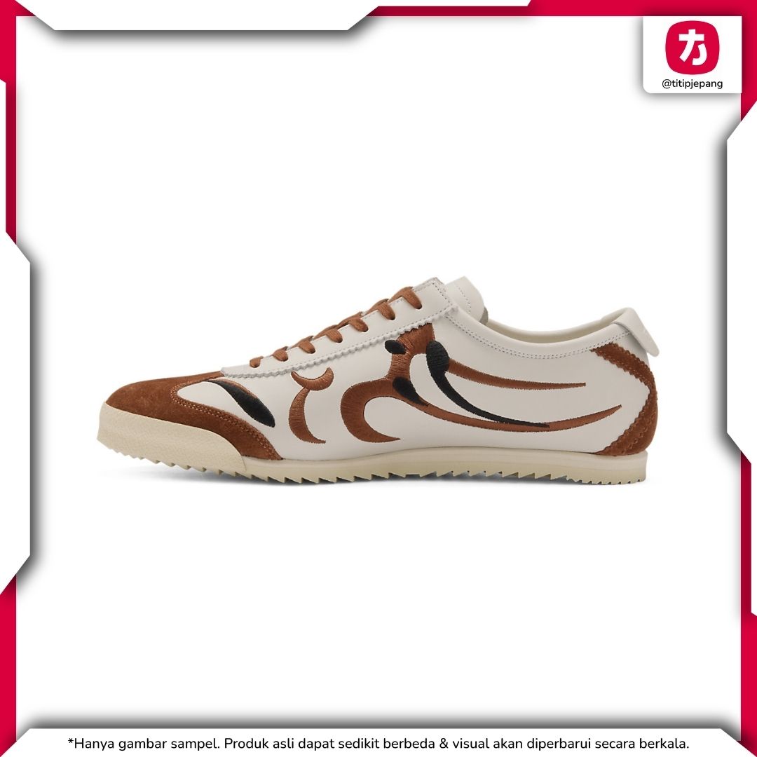 Sepatu Onitsuka Tiger Mexico 66 Deluxe White Brown (Men)