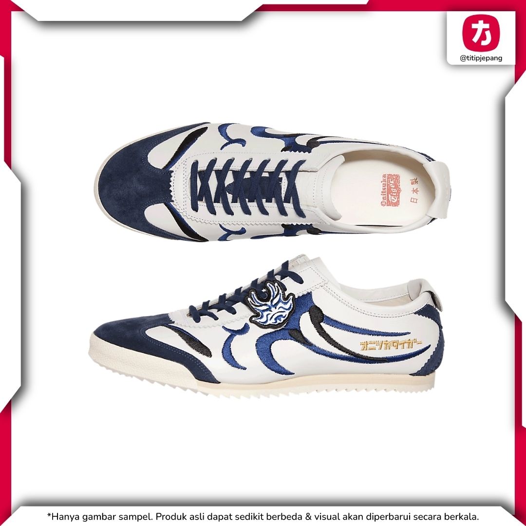Sepatu Onitsuka Tiger Mexico 66 Deluxe White Peacoat (Men)